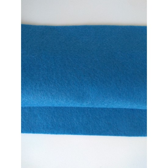 Фетр мягкий 1,5 мм (30*30 см) цв. синий,  цена за лист